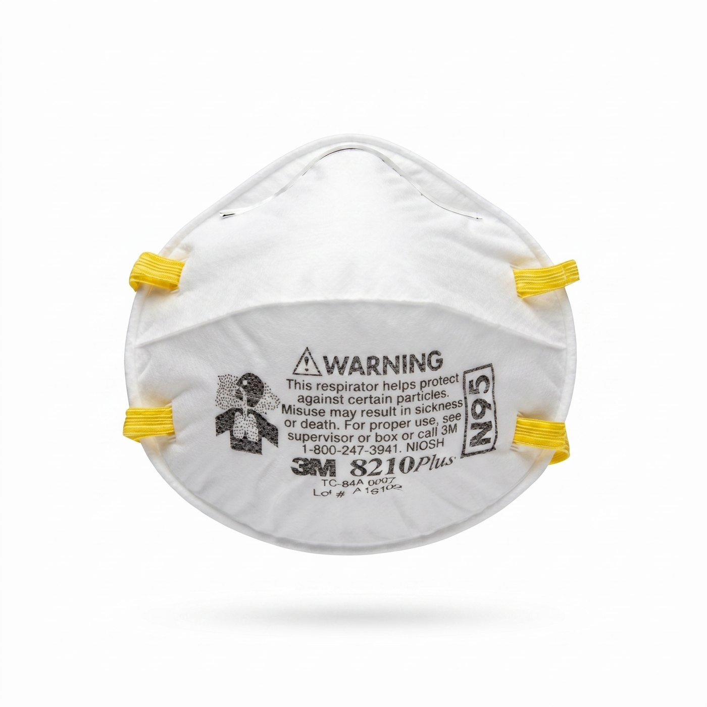 Respirador Desechable para Partículas 3M 8210