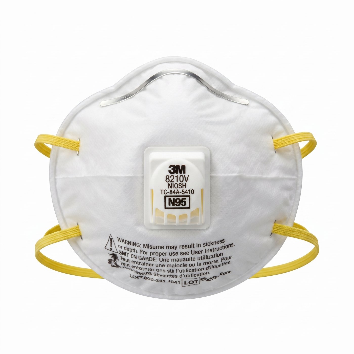 Respirador para Partículas 3M 8210V, N95