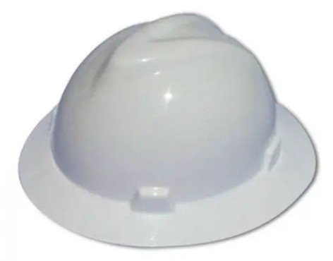 Casco de Seg. Tipo Ala Ancha con Rachet y Barbuquejo