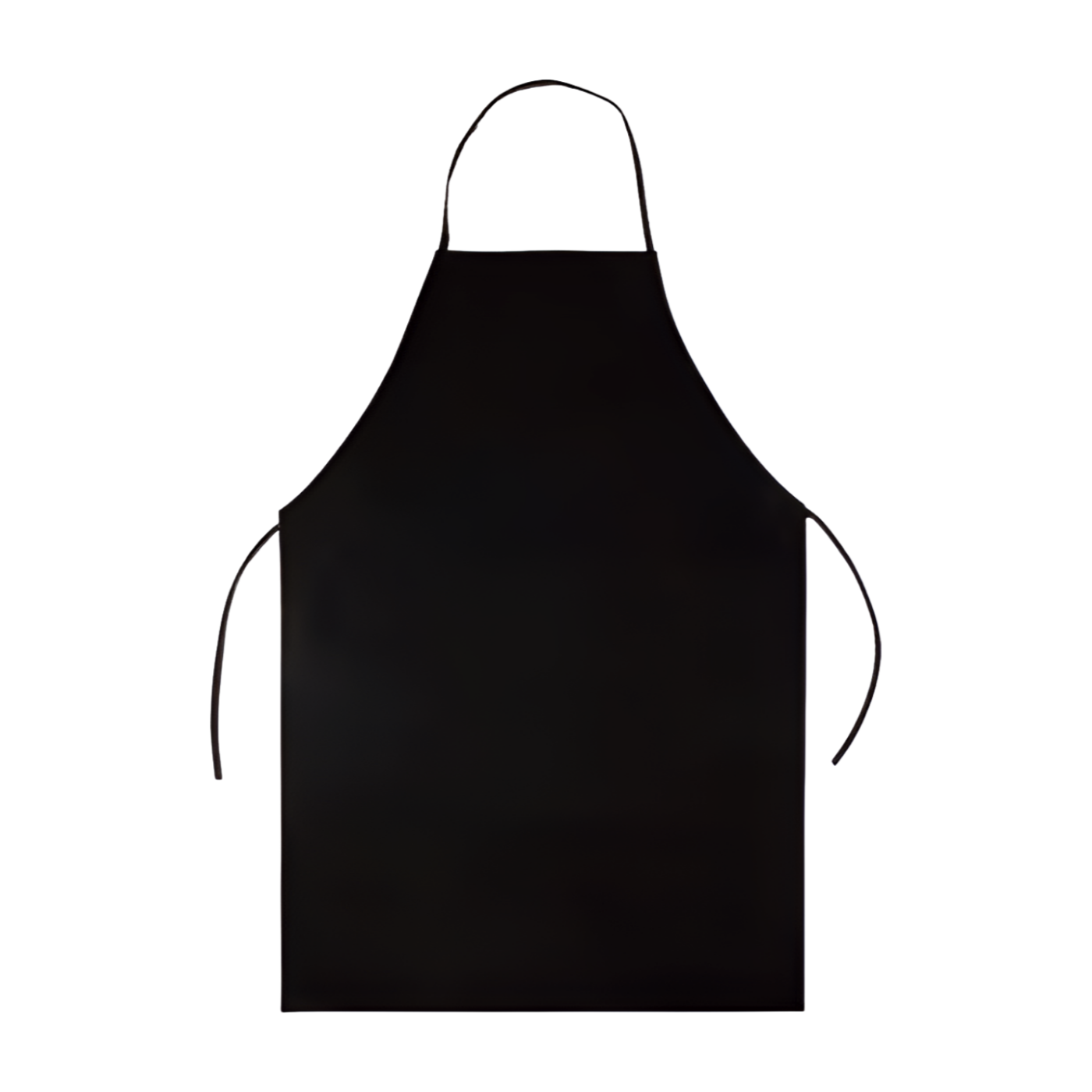 Delantal de PVC Negro