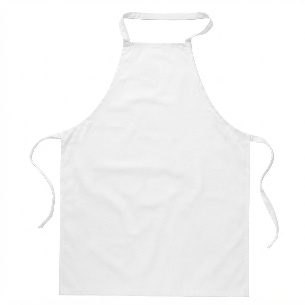 Delantal de Vinil Blanco