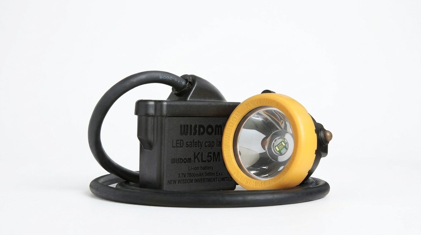 Lámpara Minera con cable Wisdom KL5M , 18.000 Lux